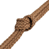 DEPECHE Braided belt Belts 012 Nature