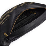 DEPECHE Bucharest sheep leather bumbag Bumbag 099 Black