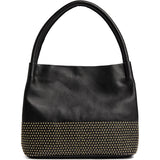 DEPECHE Bucharest sheep leather shoulder bag Shoulderbag / Handbag 099 Black