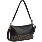 DEPECHE Bucharest sheep leather shoulder bag Shoulderbag / Handbag 099 Black