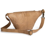 DEPECHE Bumbag in soft leather quality Bumbag 156 Camel