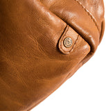 DEPECHE Classic must-have leather bumbag Bumbag 014 Cognac