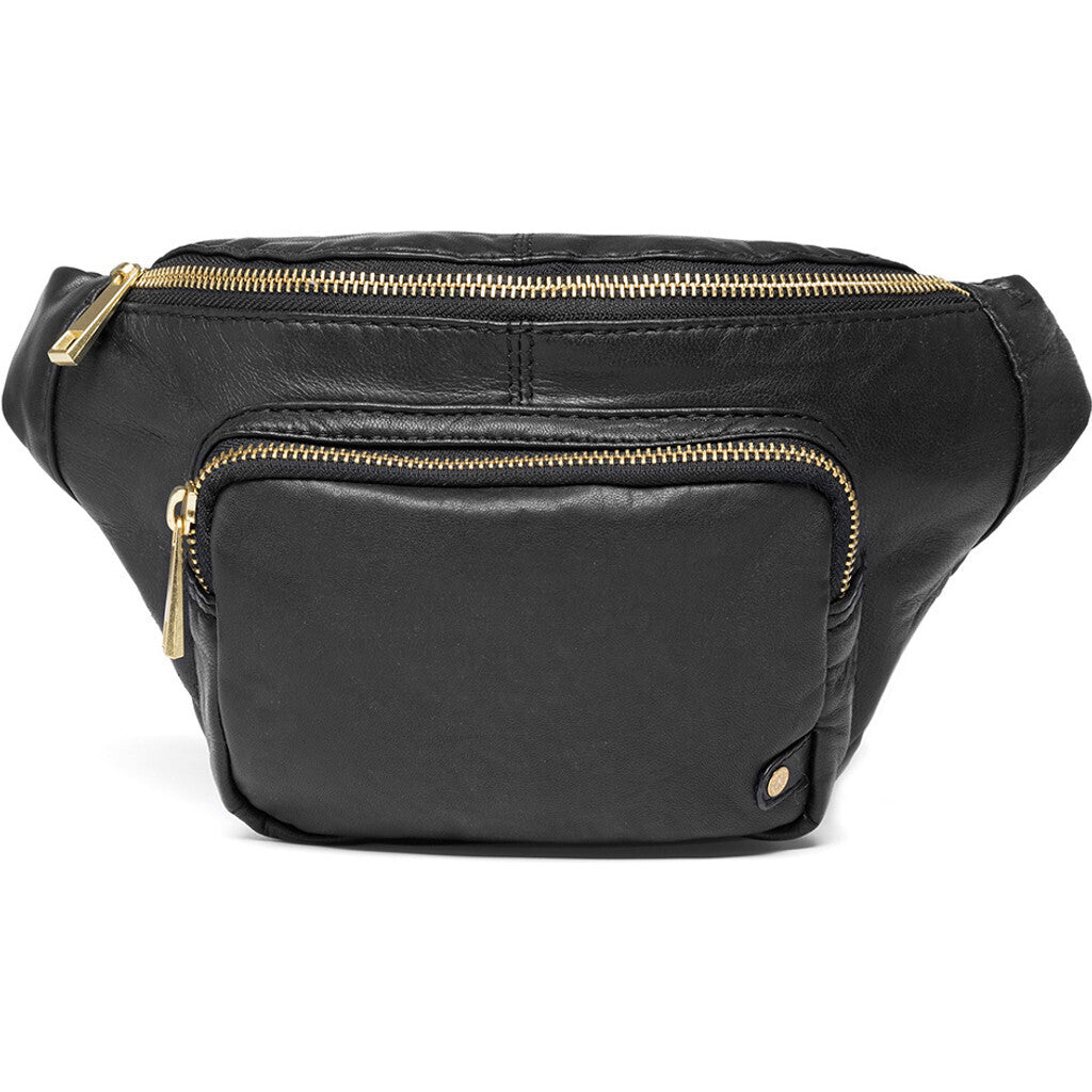 Bumbag in vintage look with front pocket 13396 Gold