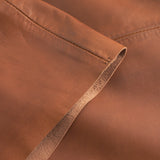 Depeche leather wear Camilla short leather skirt Skirts 005 Vintage cognac