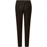 Depeche leather wear Carrie RW loose fitting leather pant Pants 175 Charcoal