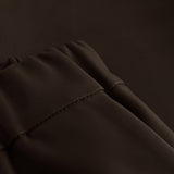 Depeche leather wear Carrie RW loose fitting leather pant Pants 175 Charcoal
