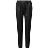 Depeche leather wear Carrie RW loose fitting leather pant Pants 099 Black (Nero)
