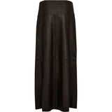 Depeche leather wear Clara maxi leather skirt Skirt 015 Brown