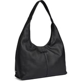 DEPECHE Classic calf leather shoulder bag Shoulderbag / Handbag 099 Black
