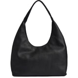 DEPECHE Classic calf leather shoulder bag Shoulderbag / Handbag 099 Black