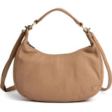 DEPECHE Classic calf leather shoulder bag Shoulderbag / Handbag 156 Camel