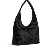 DEPECHE Classic hair-on shopper Shopper 095 Jet Black