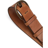 DEPECHE Classic jeans belt in delicious leather quality Belts 012 Nature