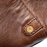 DEPECHE Classic leather shopper bag in timeless design Shopper 133 Brandy