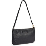 DEPECHE Classic leather shoulderbag Shoulderbag / Handbag 099 Black