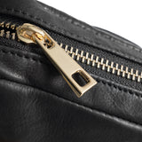 DEPECHE Classic mobile bag in soft leather quality Mobilebag 099 Black (Nero)