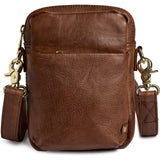 DEPECHE Classic mobile bag in soft leather quality Mobilebag 221 Chesterfield