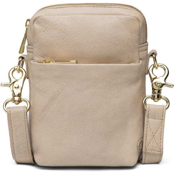 DEPECHE Classic mobile bag in soft leather quality Mobilebag 228 Soft Sand
