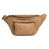 DEPECHE Classic must-have leather bumbag Bumbag 156 Camel