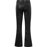 Depeche leather wear Cleo MW Flare Leather Pants Pants 099 Black