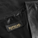 Depeche leather wear Cool Kate vest in delicious quality Vest 099 Black (Nero)
