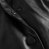 Depeche leather wear Cool Kate vest in delicious quality Vest 099 Black (Nero)