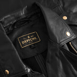Depeche leather wear Cool Noora biker leather jacket Jackets 099 Black (Nero)