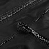 Depeche leather wear Cool and raw biker jacket in soft quality Jackets 099 Black (Nero)