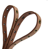 DEPECHE Cool narrow belt with details Belts 012 Nature