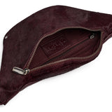 DEPECHE Hair-on leather bumbag Bumbag 305 Ox Blood