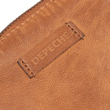 DEPECHE Credit card holder Purse / Credit card holder 014 Cognac