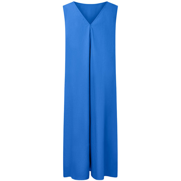 Depeche Clothing Dee dress in timeless and beautiful design Dresses 247 Bright Blue