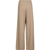 Depeche Clothing Dolia HW Pants Full Length Pants 287 Cream Pin Stripe