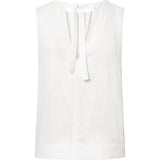 Depeche Clothing Tara linen top Tops 001 White