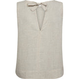 Depeche Clothing Tara linen top Tops 012 Nature
