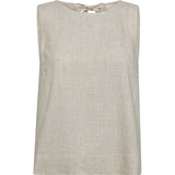 Depeche Clothing Tara linen top Tops 012 Nature