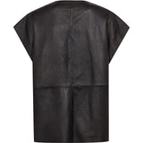 Depeche leather wear Eliza leather vest Vest 099 Black