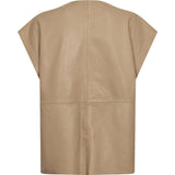 Depeche leather wear Eliza leather vest Vest 177 Cream