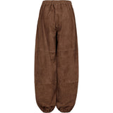 Depeche leather wear Ella balloon pants in soft suede Pants 311 Wood