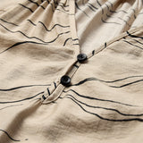 Depeche Clothing Evy maxi Dress Dresses 286 Cream Graphic