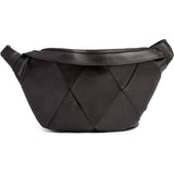 DEPECHE Exclusive handwoven bumbag Bumbag 099 Black (Nero)