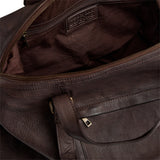 DEPECHE Exclusive weekend bag Weekend Bag 106 Coffee