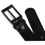 DEPECHE Fashion Favourites croco leather belt Belt 343 Black croco