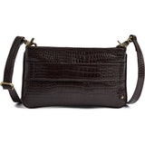 DEPECHE Fashion Favourites croco leather clutch Clutch 265 Brown Croco