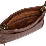 DEPECHE Fashion Favourites croco leather clutch Clutch 326 Cognac Croco