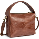 DEPECHE Fashion Favourites croco leather crossover Cross over 326 Cognac Croco