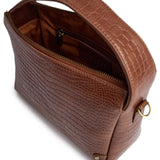 DEPECHE Fashion Favourites croco leather crossover Cross over 326 Cognac Croco