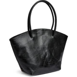 DEPECHE Fashion Favourites croco leather shopper Shopper 264 Black Croco