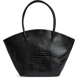DEPECHE Fashion Favourites croco leather shopper Shopper 264 Black Croco