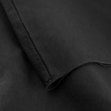 Depeche leather wear Feminine Rikke kjole in soft leather quality Dresses 099 Black (Nero)